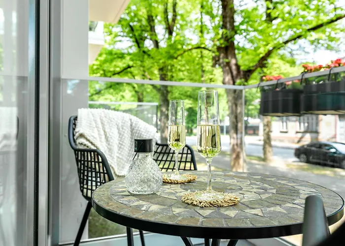 Tempus Te Aparts With Balcony Apartamento Pärnu